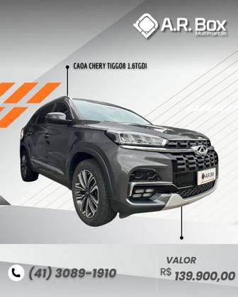 CAOA CHERY TIGGO 8 1.6 TGDI GASOLINA TXS DCT